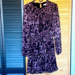 Allison Joy Ruffle Long Sleeve Dress